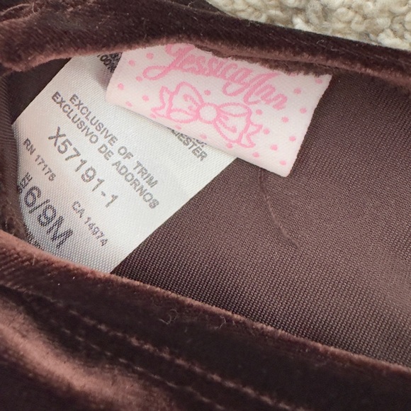 Jessica Ann long sleeve polka dot baby Girl's Dress Size 6-9 months - Picture 8 of 12